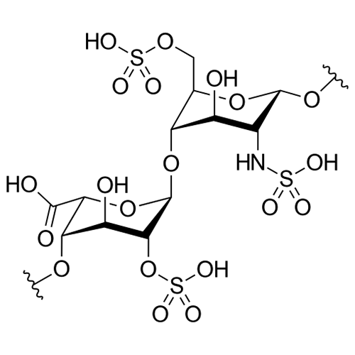 Структурная формула Гепарин натрия