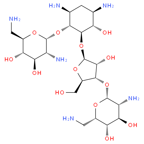 Структурная формула Неомицин