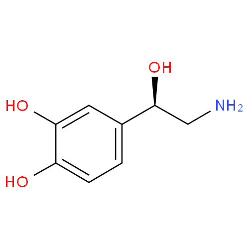 Структурная формула Норэпинефрин