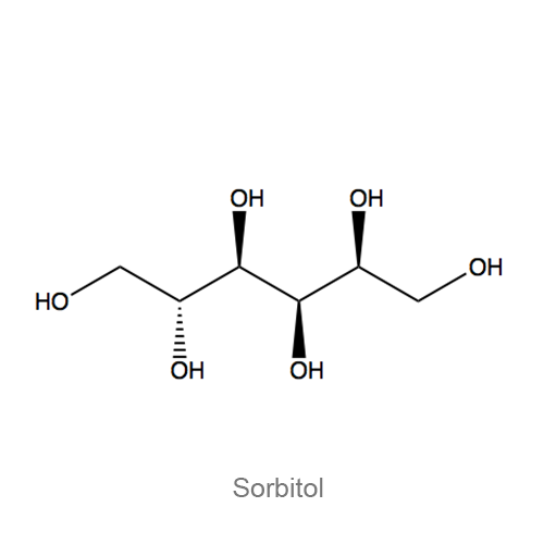 Сорбитол структурная формула