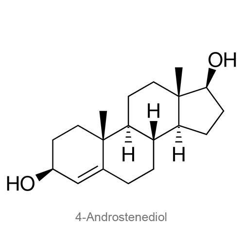 4-Андростендиол структурная формула