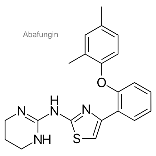Структурная формула Абафунгин