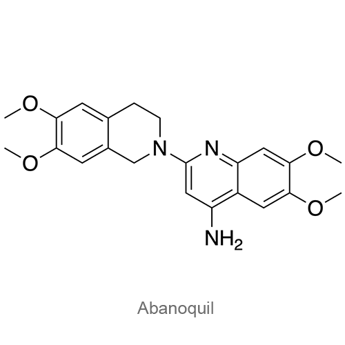 Структурная формула Абаноквил