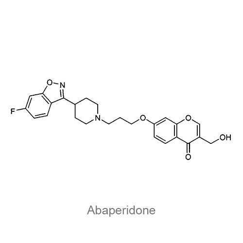 Абаперидон структурная формула