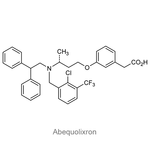 Структурная формула Абекволиксрон