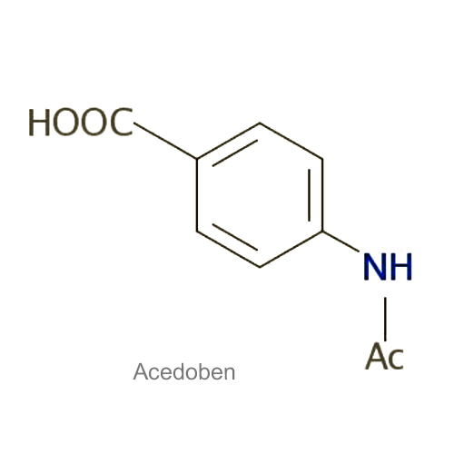Структурная формула Ацедобен