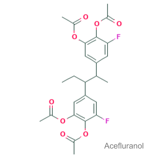 Структурная формула Ацефлуранол