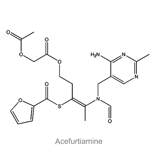 Ацефуртиамин структурная формула