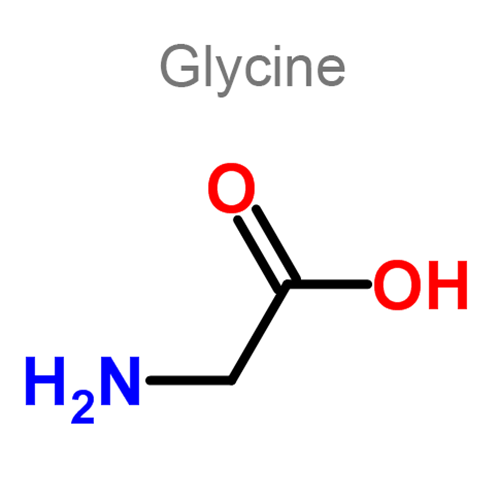 Ацетилсалициловая кислота + Глицин структурная формула 2