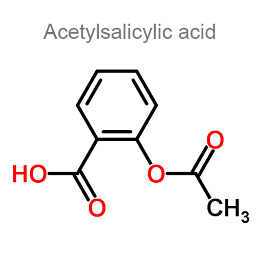 Структурная формула Ацетилсалициловая кислота + Кофеин + Парацетамол