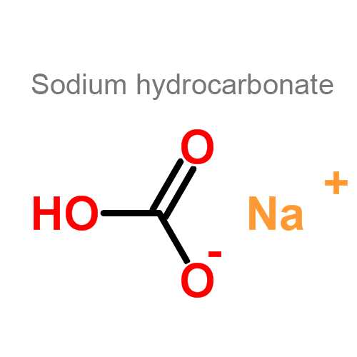 Структурная формула 3 Ацетилсалициловая кислота + (Лимонная кислота + Натрия гидрокарбонат)