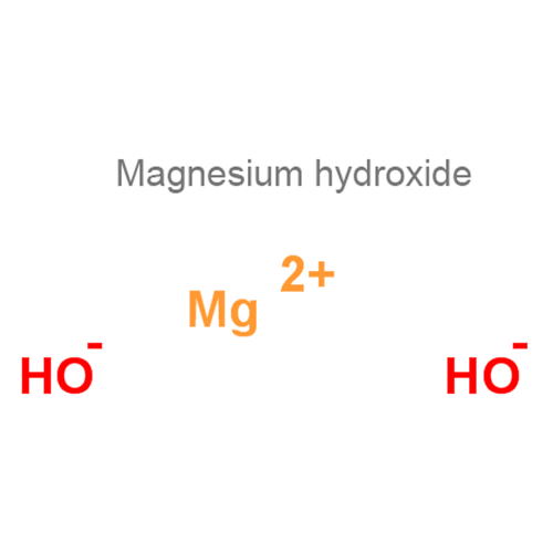 Ацетилсалициловая кислота + Магния гидроксид структурная формула 2