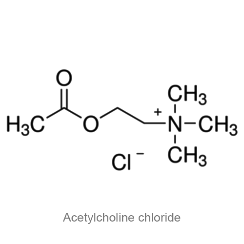 Ацетилхолина хлорид структурная формула