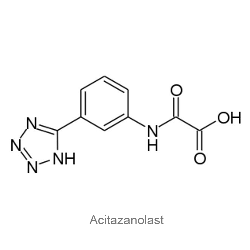 Структурная формула Ацитазаноласт
