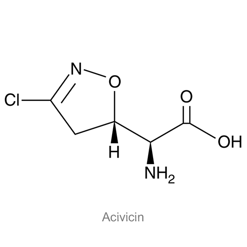 Структурная формула Ацивицин