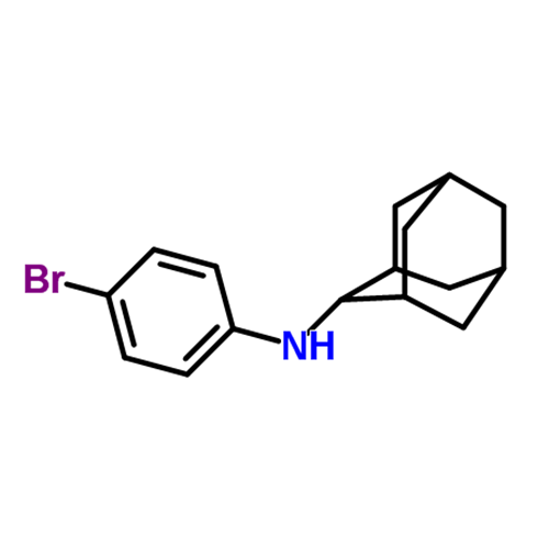 Адамантилбромфениламин структурная формула