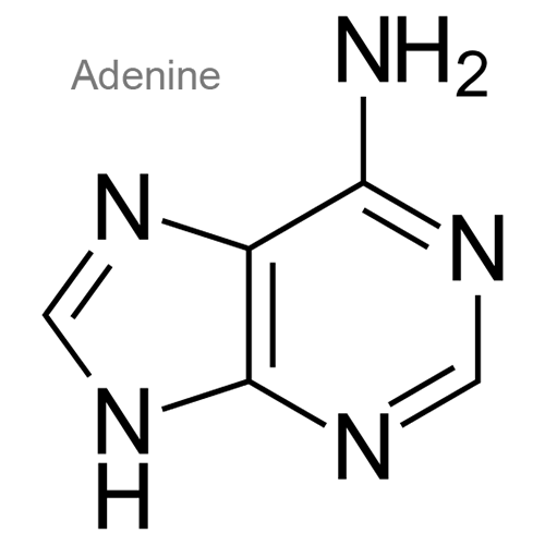 Структурная формула Аденин + Декстроза + Маннитол + Натрия хлорид