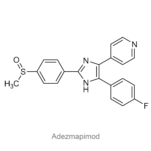 Структурная формула Адезмапимод