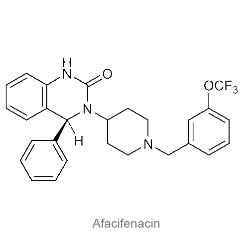 Структурная формула Афацифенацин