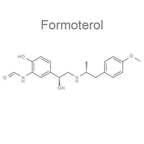 Аклидиния бромид + Формотерол структурная формула 2