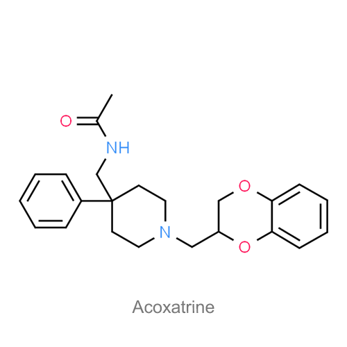 Акоксатрин структурная формула