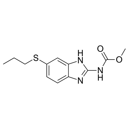 Структурная формула Албендазол