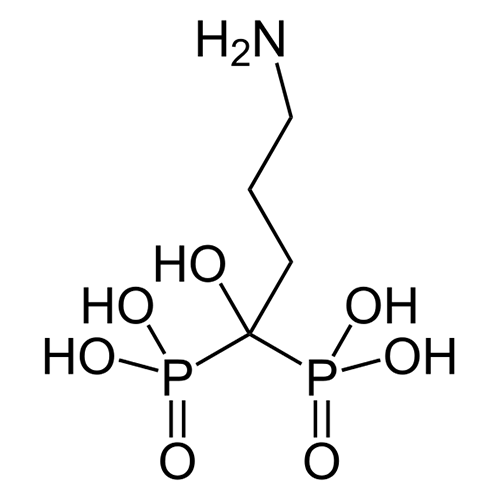 Структурная формула Алендроновая кислота
