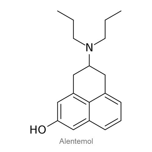 Структурная формула Алентемол