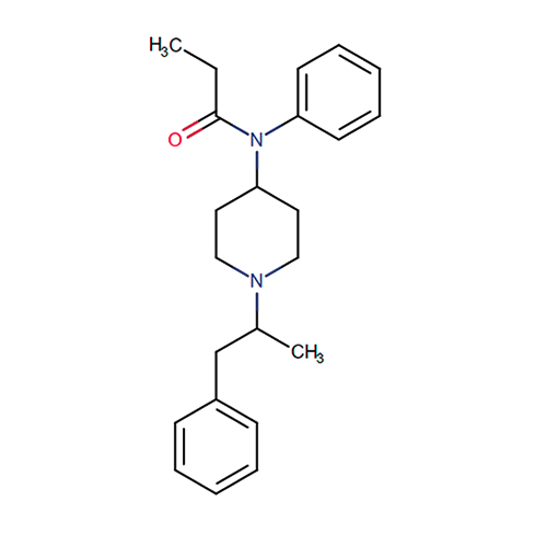 Альфа метилфентанил структурная формула