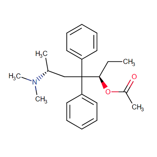Альфацетилметадол структурная формула