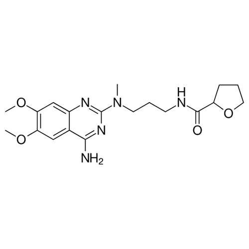 Структурная формула Алфузозин
