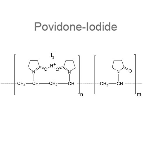 Структурная формула 2 Аллантоин + Повидон-Йод