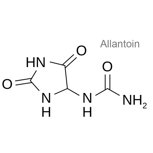 Структурная формула Аллантоин + Повидон-Йод