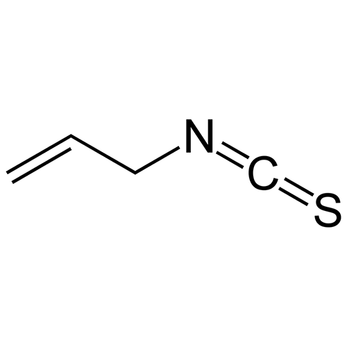 Аллил изотиоцианат структурная формула