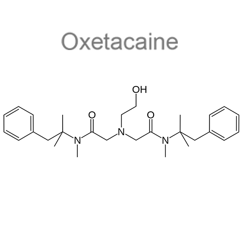 Структурная формула 2 Алмасилат + Оксетакаин