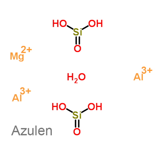 Структурная формула Алмасилат + Оксетакаин