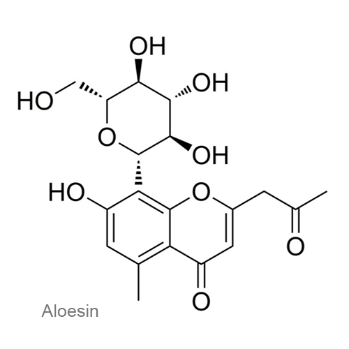 Алоэзин структурная формула