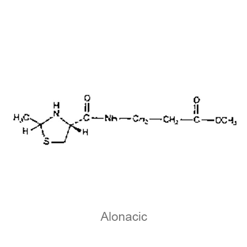 Структурная формула Алонацик