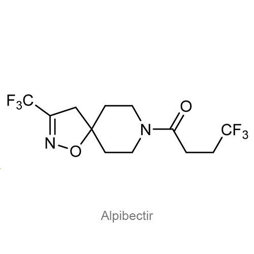 Структурная формула Алпибектир