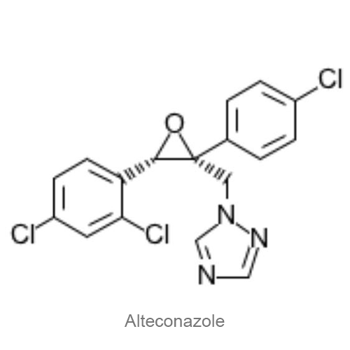 Структурная формула Алтеконазол