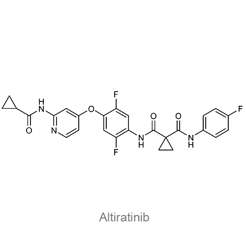 Структурная формула Алтиратиниб