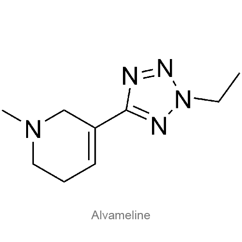 Алвамелин структурная формула