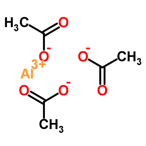 Алюминия ацетат структурная формула