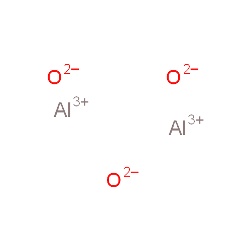 Структурная формула Алюминия оксид