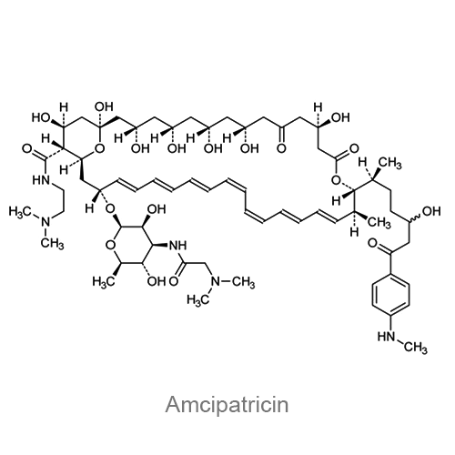 Структурная формула Амципатрицин