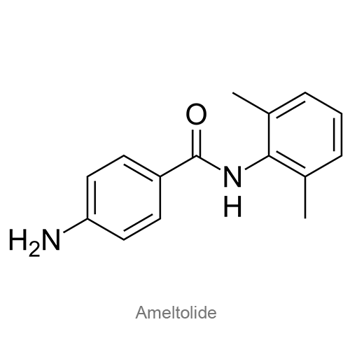 Структурная формула Амелтолид