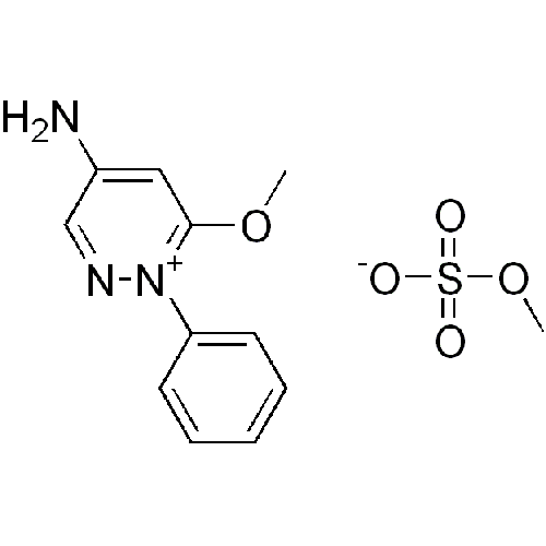 Структурная формула Амезиния метилсульфат