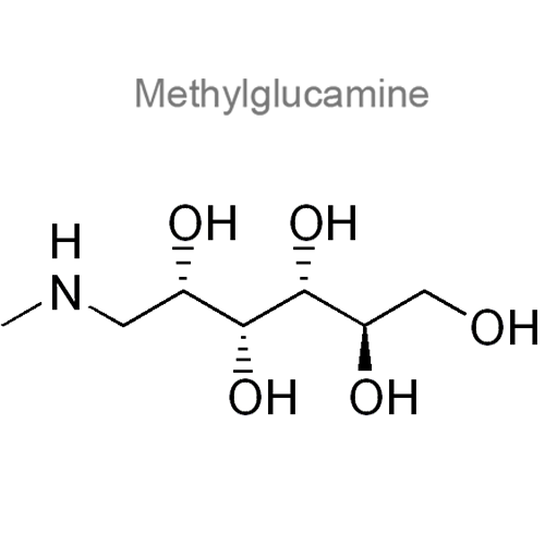 Структурная формула 2 Амфотерицин B + Меглюмин
