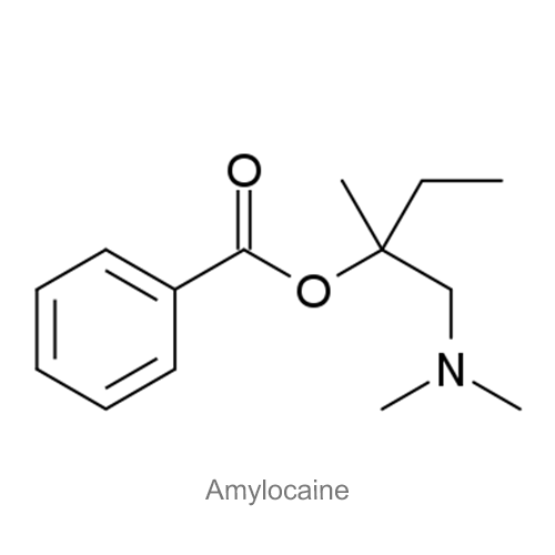 Структурная формула Амилокаин