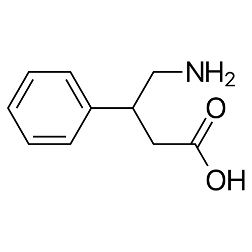 Аминофенилмасляная кислота структурная формула